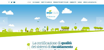 Sito www.certificazioneariapulita.it