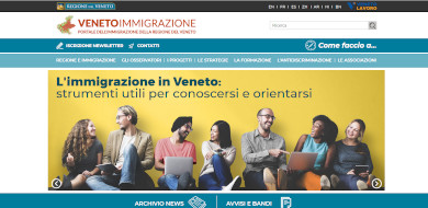 Sito www.venetoimmigrazione.it