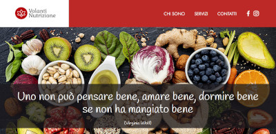 Sito www.volantinutrizione.it